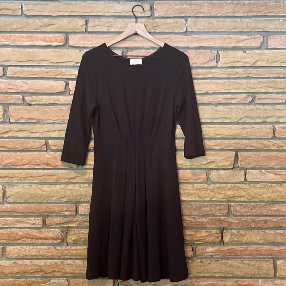 EVERLY || Boutique Black Knit Dress